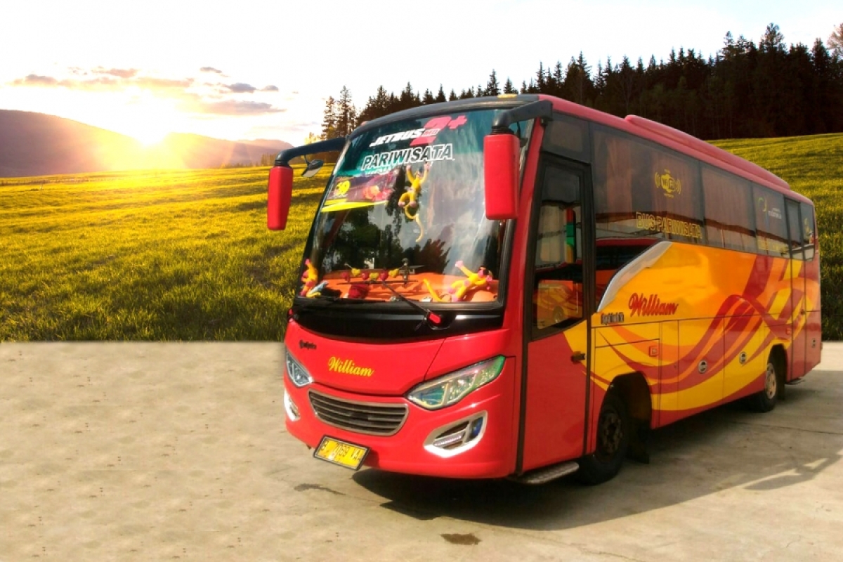 Sewa Medium Bus Pariwisata 31 Seaters - William Trans